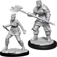 D&D Mini: Orc Barbarian